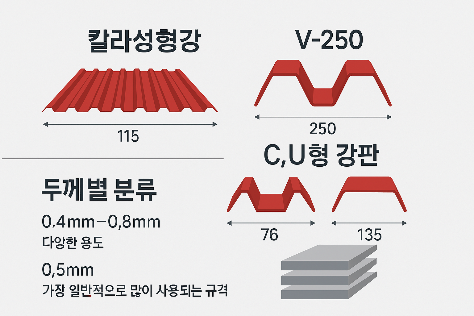 칼라성형강판
